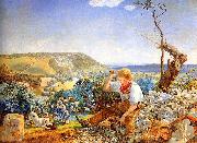 John Edward Brett The Stonebreaker, oil on canvas